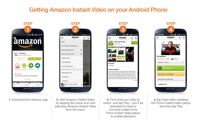  نحوه تماشای Amazon Prime Video برای Android 