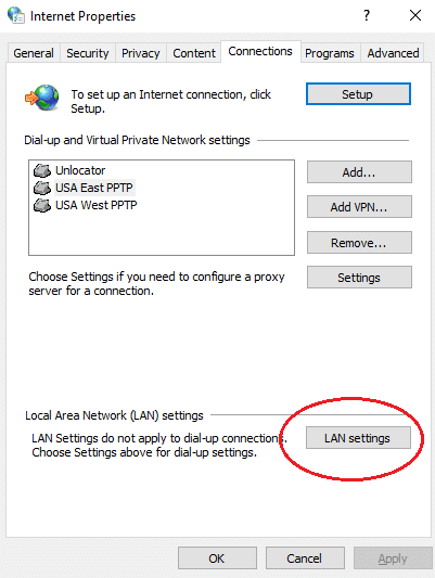  ویژگی های اینترنت ویندوز 