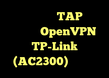 آیا استفاده از TAP هنگام استفاده از OpenVPN با TP-Link (AC2300) ممکن است؟