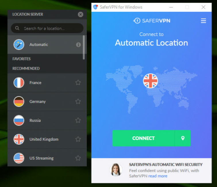 سرویس دهنده SafeVPN 