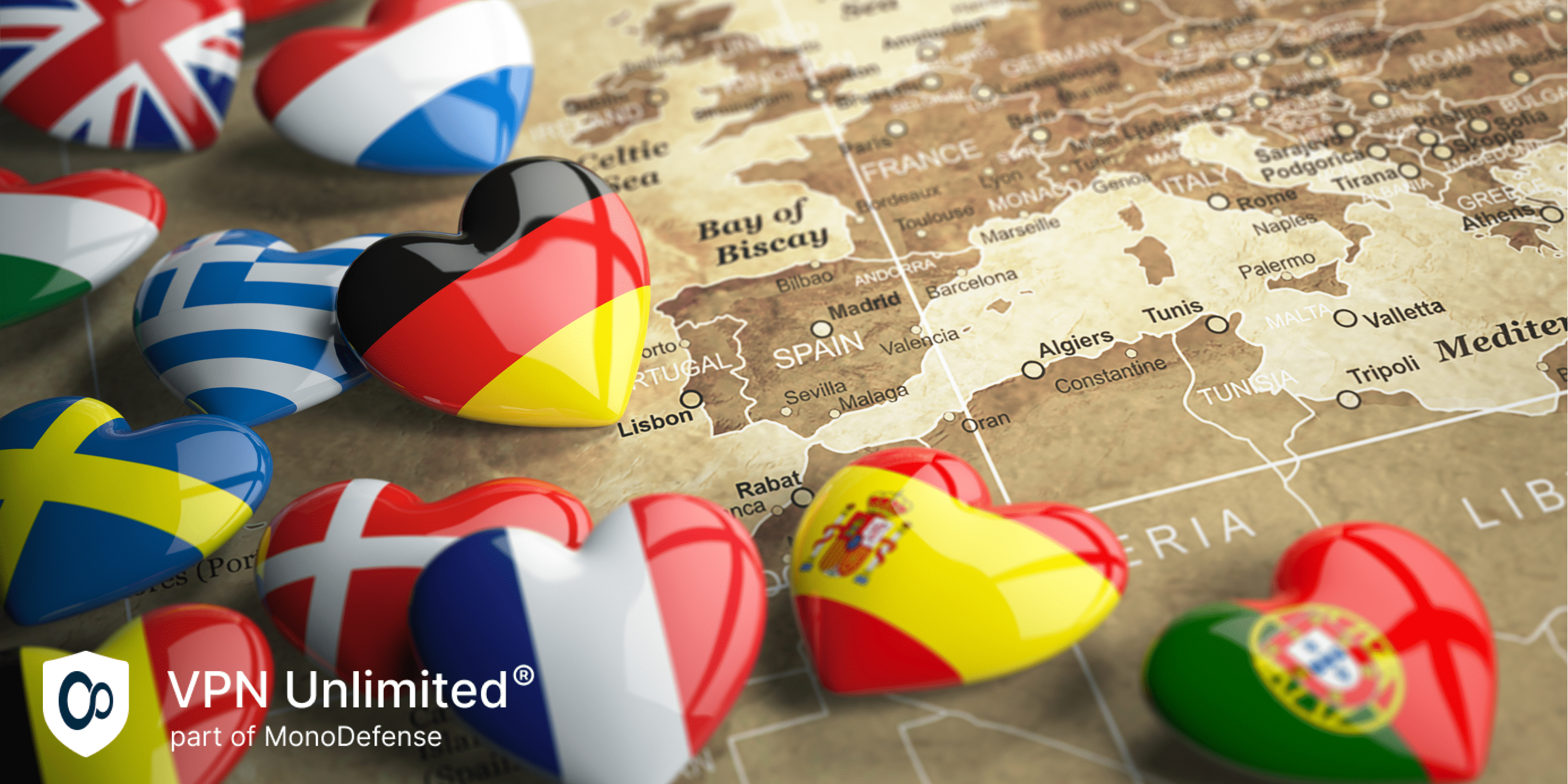  نقشه ها و پرچم های مختلف - بهترین VPN برای Mac سرورهایی را در مکان های مختلف ارائه می دهد. 